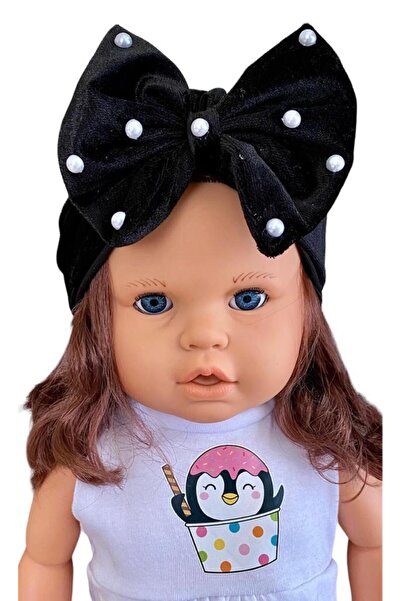 ALYA Flexible Soft Velvet Baby Bonnet 3-6 Months