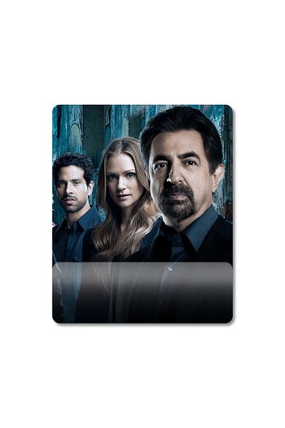 Pixxa نموذج لوحة الماوس Criminal Minds مع دعم المعصم - 3