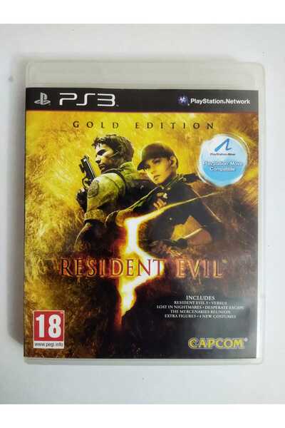 CAPCOM RESİDEN'T EVİL 5 - GOLD EDİTİON - PS3 OYUNU