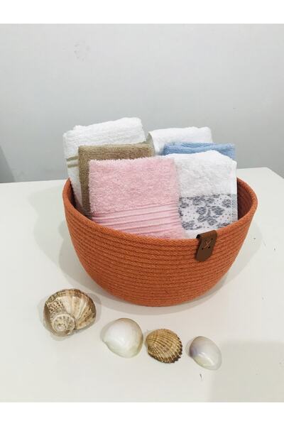 Boheme bag05 Organizer Basket 25x12 Handmade