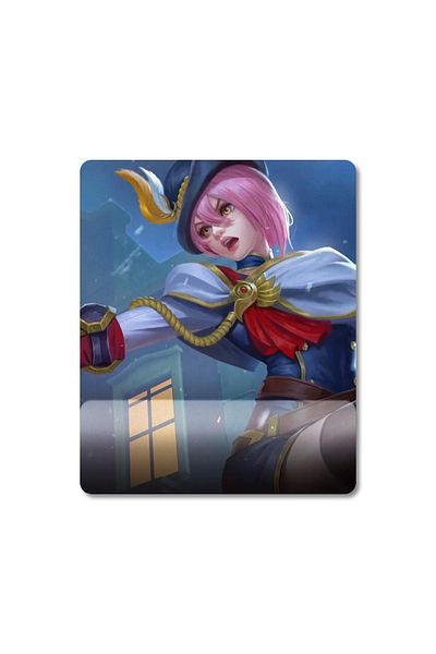 Pixxa Mobile Legends - موديل لوحة ماوس فاني مع دعم للمعصم - 9