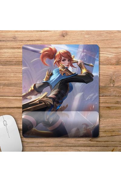 Pixxa Mobile Legends - موديل لوحة ماوس فاني مع دعم للمعصم - 4