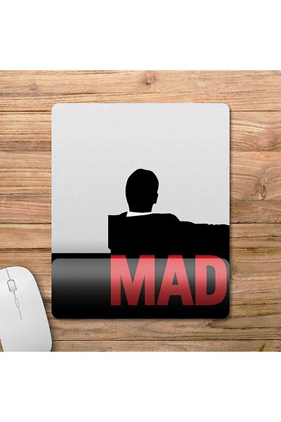 Pixxa موديل لوحة ماوس مدعومة للمعصم للرجال من Mad Men - 2