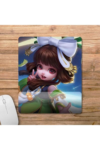 Pixxa Mobile Legends - موديل لوحة الماوس Chang'e مع دعم المعصم - 1