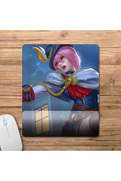 Pixxa Mobile Legends - موديل لوحة ماوس فاني مع دعم للمعصم - 9