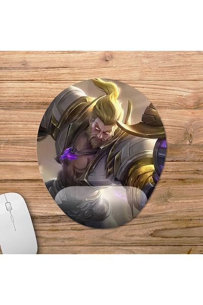 Pixxa روجر - موديل لوحة ماوس لمسند المعصم من Mobile Legends - 2 بيضاوي