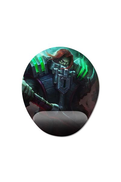Pixxa Mobile Legends - نموذج لوحة ماوس مع دعم للمعصم من Terizla - بيضاوي واحد