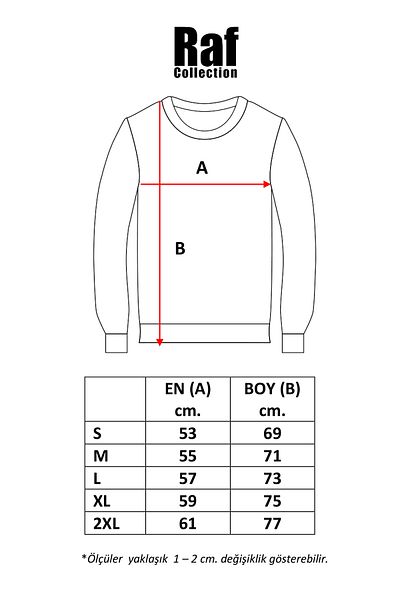 Raf Coll Unisex Oversize Crew Neck Scorpion Zodiac Design Ψηφιακή εμπριμέ φούτερ με δύο νήματα εσωτερικά ανυψωμένα