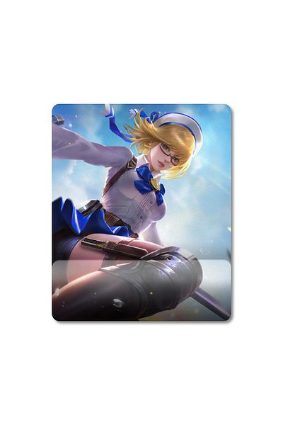 Pixxa Mobile Legends - موديل لوحة ماوس فاني مع دعم للمعصم - 8