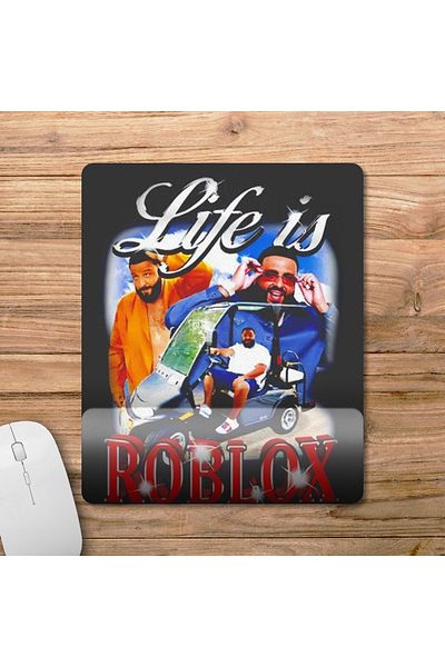 Pixxa لوحة ماوس مدعومة للمعصم من Life is Roblox - Dj Khaled موديل - 4