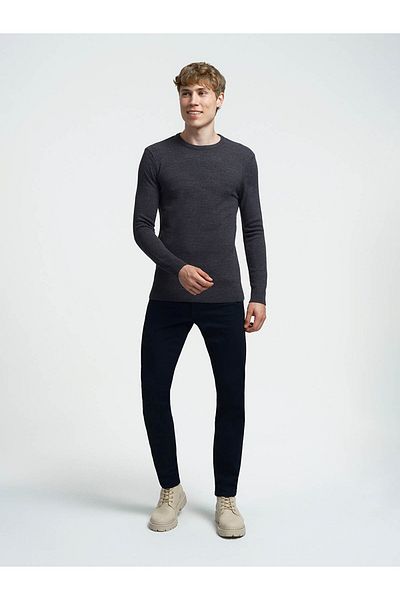 Loft LF2030179 Men's Regular Fit Sweater - ANTHRACITE - L - ST06896-ANTHRACITE-L