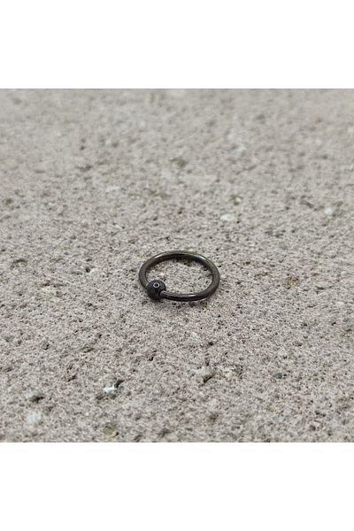 Liva CERRAHİ STEEL STAINLESS UNTARNED RING PIERCING (EAR, EARRINGS, SEPTUM, LIP)