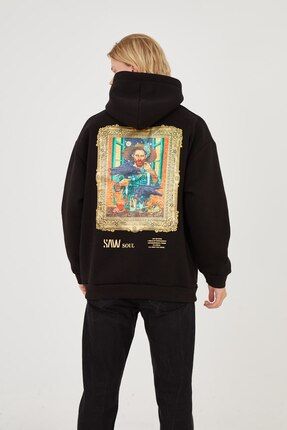 Saw oversize sweatshirt outlet