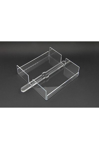 TREND Plexi Square Napkin Holder (transparent 18cmx18cm)