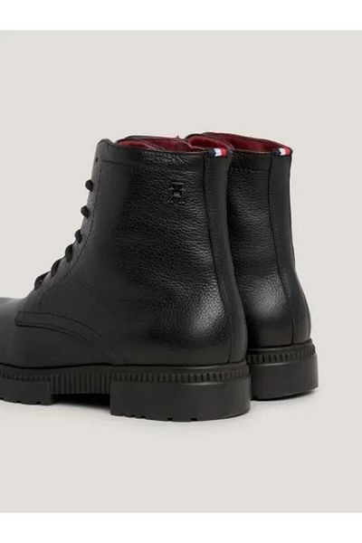 Tommy Hilfiger Cizme negre Tommy Hilfiger Pantofi pentru bărbați