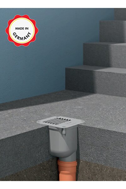 Dallmer lağım kanalizasyon geri tepme su baskını önleyici çekvalfli koku önleyici bodrum yer süzgeci