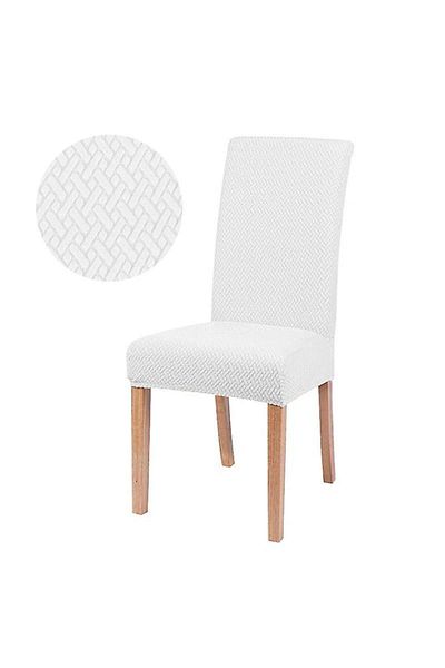 Bright Home Εύκαμπτο κάλυμμα καρέκλας Lycra με σχέδιο τούβλου 1 τεμαχίου