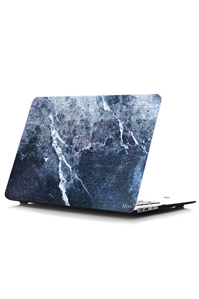 Mcstorey Macbook Air Kılıf 13 Inç Mermer09nl (ESKİ USB'Lİ MODEL 2010-2017) A1369 A1466 Ile Uyumlu