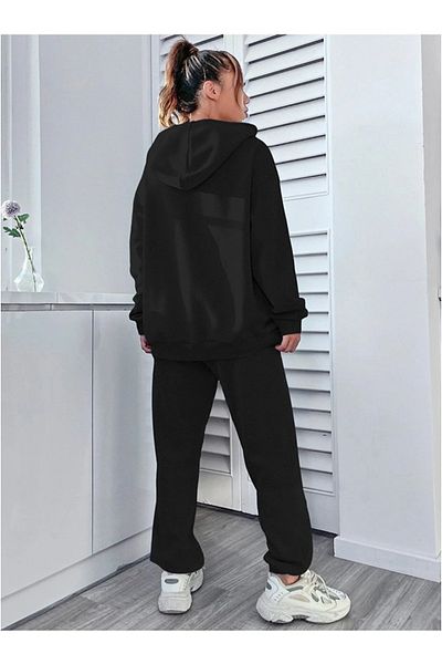 pandy Σετ φόρμας Unisex Oversize με στάμπα καρδιάς