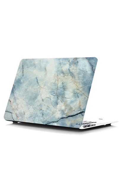 Mcstorey Macbook Air Kılıf 13 Inç Mermer11nl (ESKİ USB'Lİ MODEL 2010-2017) A1369 A1466 Ile Uyumlu