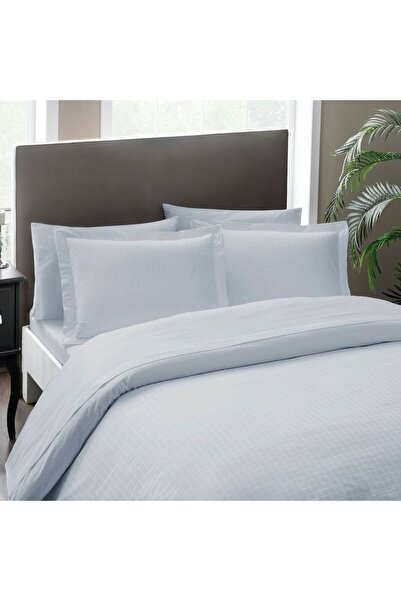 Taç Σετ Παπλωματοθήκης Διπλό Harvey Γκρι Χωρίς Ελαστικό