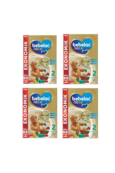 Bebelac Gold 2 Numara 800 GR 6-12 Ay 4`lü Avantaj Paketi (3200 GR)