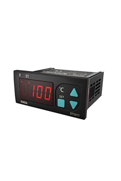 ET2411-230-08 77x35mm ON/OFF SICAKLIK KONTROL CİHAZI