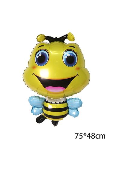 party mix Bee Foil Balloon Bee Birthday Concept Balloon Bee Yeast Birthday