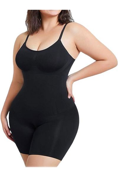 Tezzgelsin Women's Adjustable Thin Strap Full Length Seamless Corset