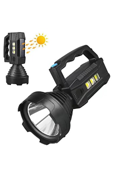 Hobimtek CX-8809T Süper Güçlü LED Çok Fonksiyonlu Projektör 4 Modlu COB Işıkl...