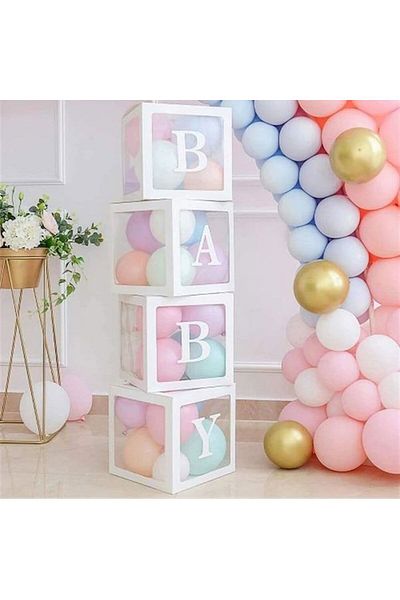 DÜVENCİ TİCARET WHITE BALLOON BOX