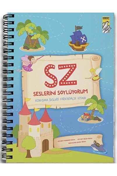 Mirket Yayınları SZ Seslerini Söylüyorum Konuşma Sesleri Farkındalık Kitabı