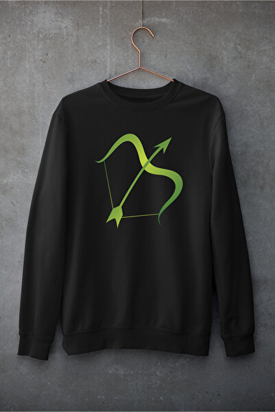 Raf Coll Unisex Oversize kroj okrugla kragna Dizajn Strelca Digitalna štampa ...