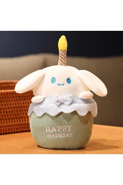 Zigver Sanrio My Melody Cinnamoroll Müzikli Peluş Oyuncak Kız Doğum Günü Hediyesi 20 cm