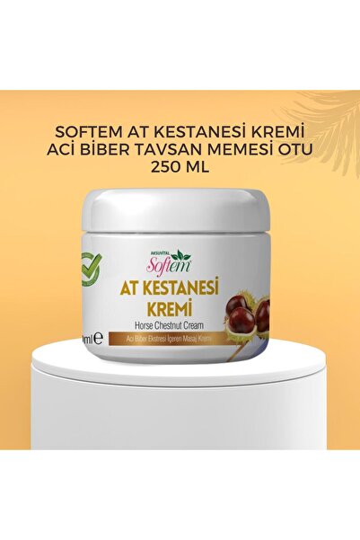 Softem At Kestanesi Kremi Aci Biber Otu 250 ml