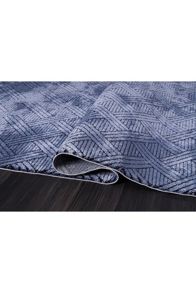 Anatolian Carpet Store VERTU 8117L LACİVERT AKRİLİK MAKİNE HALISI