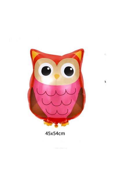 party mix Owl Foil Balloon Safari Birthday Balloon