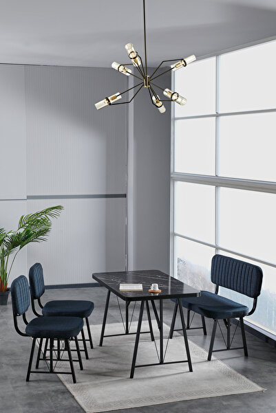 Mygusi Hayat 70x110 Bendir Mutfak Masası, Mutfak Masası Takımı, Yemek Masası,...