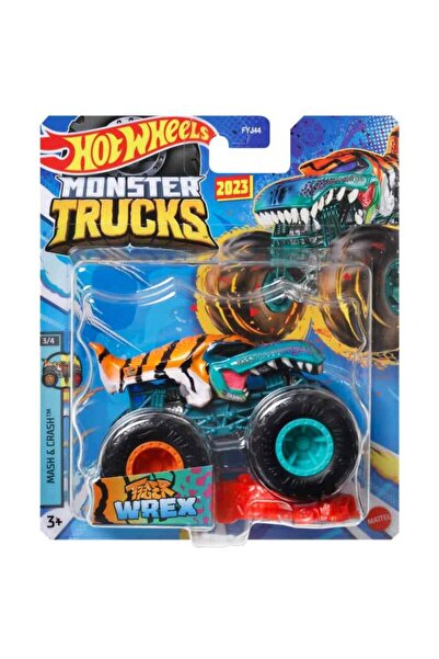 HOT WHEELS Monster Trucks Fyj44 Tiger Wrex Special Series Collectible Metal C...