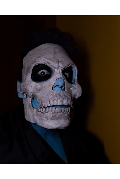 TuransoyCraft Cadılar Bayramı Maske Korkunç Kafatası Halloween Maske Korkunç ...