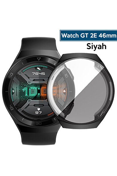 Ally Huawei Watch GT2E 46mm 360 Koruma Ultra İnce Silikon Kılıf