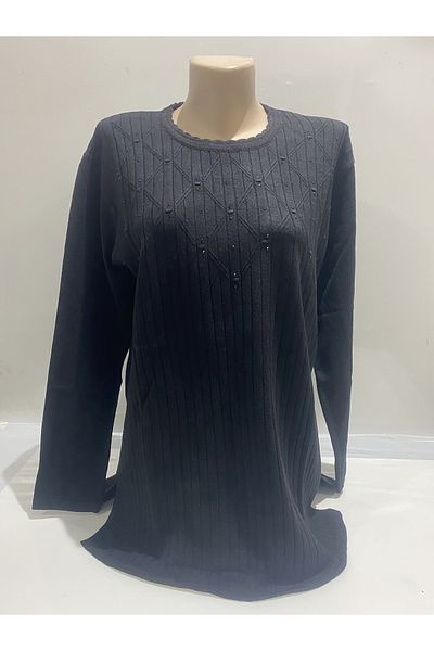 BURSPA Pulover pentru mama cu model diamantat