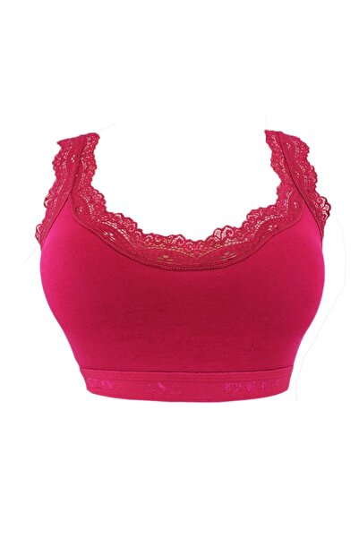 NARIYA Жіночий бюстгальтер великого розміру, 4 штуки, 4 штуки бавовняні з мереживом, з підкладкою, з підтягуючим ефектом, напівспортивний бюстгальтер