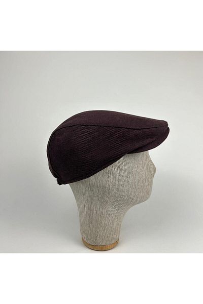 KARNAS ŞAPKA Men's Claret Red Sports Model Winter Cap