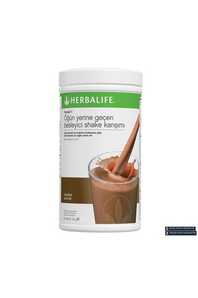 Herbalife Formül 1 Öğün Yerine Geçen Besleyici Bitkisel Çikolatalı Shake