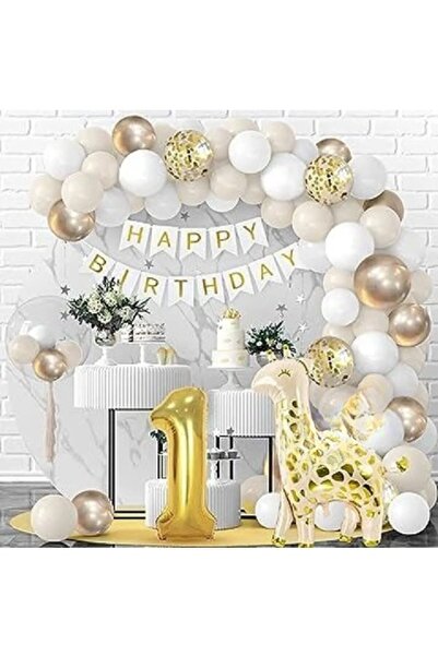 Bkmc SET LANT DE BOMBOANE DE VÂRSTĂ DE LUX FOLIE DE GIRAFĂ SET DE PETEȚI DE N...