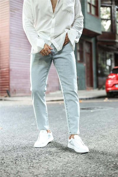 Brasco Boyfriend Light Blue Jeans