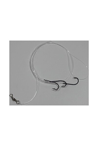 Oltacidayim 3 Iğneli Hırsızlı Çipura Hazır Olta Ucu Iğne No:5 ( 3 Adet Hazır Takım )