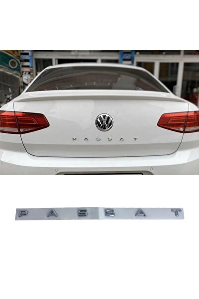 Waxen Volkswagen Passat Krom Arka Bagaj Yazısı Yeni Nesil Passat Arma Yazı
