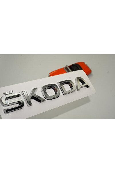 EDEXPORT Skoda Bagaj Krom Abs 3m 3d Yazı Logo Amblem